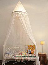 Moustiquaire de lit en coton pour enfants