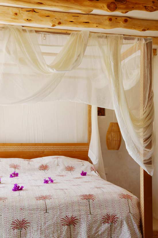 Rechthoekige BAMBOE Klamboe