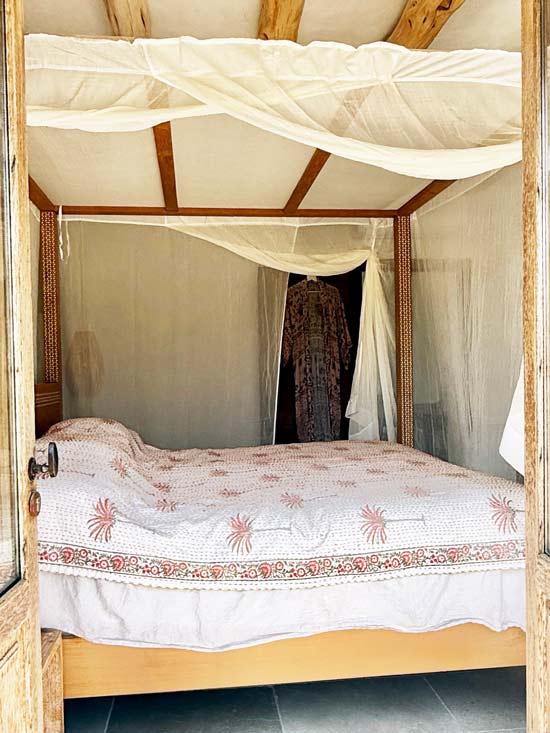 Rechthoekige BAMBOE Klamboe